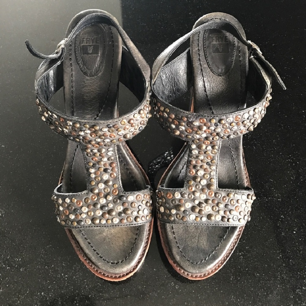 Frye Studded Sandels
